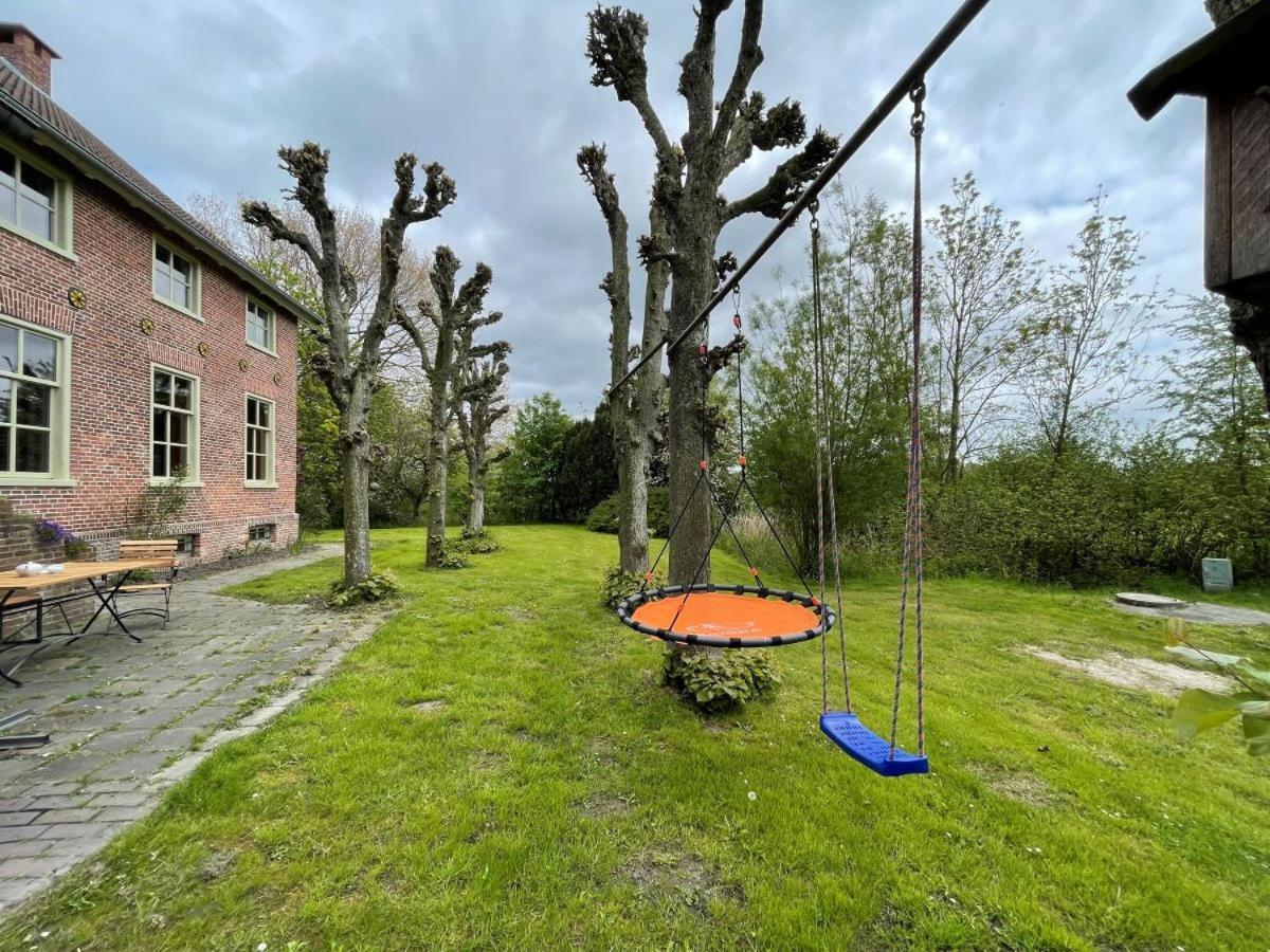 Mooi Stuv , Maisonettenwohnung , Gulfhof , Kachelofen Norden Exterior photo